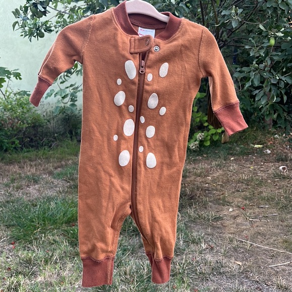 Baby Deer Footless one piece - Picture 1 of 6